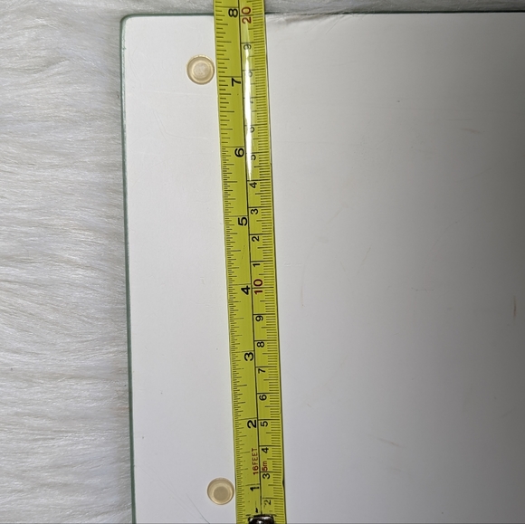 Ann Edwards Master Chef Cat Cutting Board Glass Trivet Cheese Board 8x12 - Picture 3 of 5